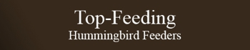Top-Feeding Hummingbird Feeders